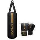RDX Dětský boxovací pytel a rukavice F6 2FT KARA zlaté RDX Dětský boxovací pytel a rukavice F6 2FT KARA zlaté