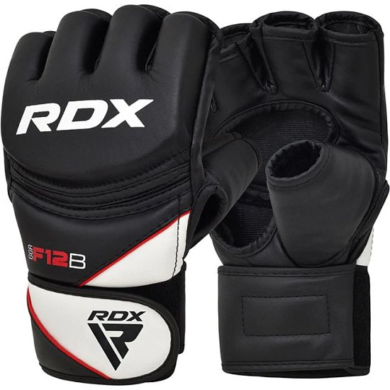 RDX Grapplingové rukavice F12 MMA černé
