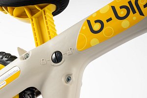 BELLELLI Odrážedlo BALANCE BIKE - B-BIP, žluto šedé