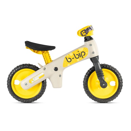 BELLELLI Odrážedlo BALANCE BIKE - B-BIP, žluto šedé