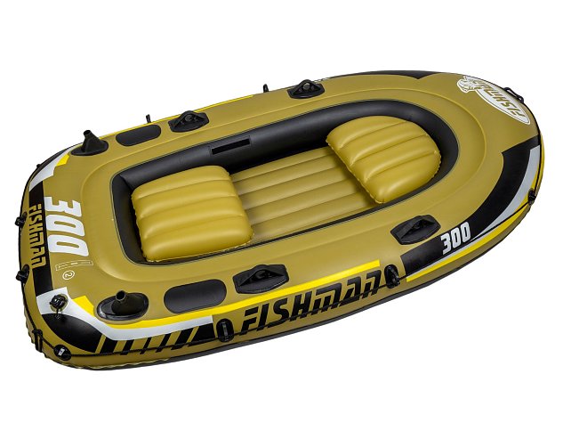 PATHFINDER Nafukovací člun Fishman 300 set
