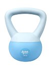 ACRA Soft PVC Kettlebell 3 kg, modrý ACRA Soft PVC Kettlebell 3 kg, modrý