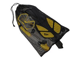 Šnorchlovací set 3 v 1, ŹLUTÝ, L/XL, ploutve 42-47