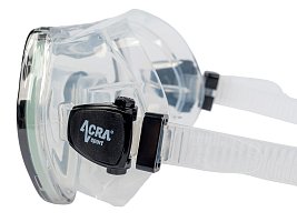 Šnorchlovací set 3 v 1, ČERNÝ, L/XL, ploutve 42-47