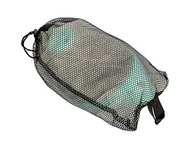Šnorchlovací maska, tyrkysová, celoobličejová, velikost L/XL