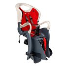 BELLELLI TIGER Dětská sedačka na kolo EASY DREAM polohovatelná, šedá