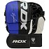 RDX Sparring rukavice T6 MMA modré L