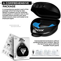 RDX 3w Chránič zubů pro DOSPĚLÉ, modrý