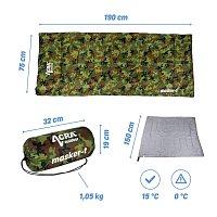 Acra letní spací pytel Masker-T maskáčový