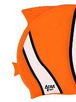 Dětská plavecká koupací čepice, NEMO, oranžová