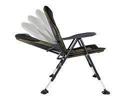 ACRA Outdoor Comfort křeslo s nastavitelnou tuhostí sedáku