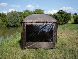 ACRA Outdoor Shelter XXL, deštník 300x280x240cm s bočnicemi