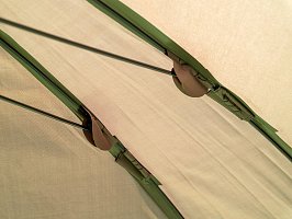 ACRA Outdoor Shelter XXL, deštník 300x280x240cm s bočnicemi