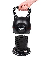 Kettlebell nové generace 7v1 - nastavitelný, 1,5 - 10 kg