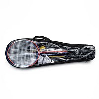 Acra badmintonový set 4 rakety, síť a míčky
