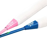 Acra badmintonový set 2 Alu rakety a 2 míčky