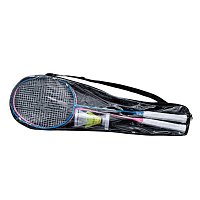 Acra badmintonový set 2 Alu rakety a 2 míčky