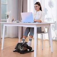 MERACH E32B1 Mini elektrický eliptický trenažér, mini stepper, 12 programů