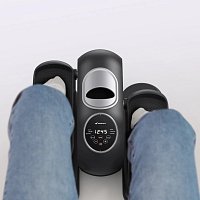 MERACH E32B1 Mini elektrický eliptický trenažér, mini stepper, 12 programů