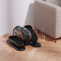 MERACH E32B1 Mini elektrický eliptický trenažér, mini stepper, 12 programů