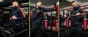 RDX Saunový oblek SAUNA SUIT H1, červený