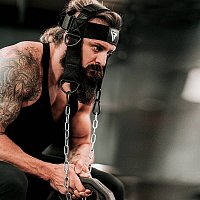 RDX Posilovač krku HEAD HARNESS H2, černý PLUS