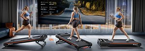 MERACH T25 WalkPad s automatickým sklonem 12 %, nosnost 181 kg