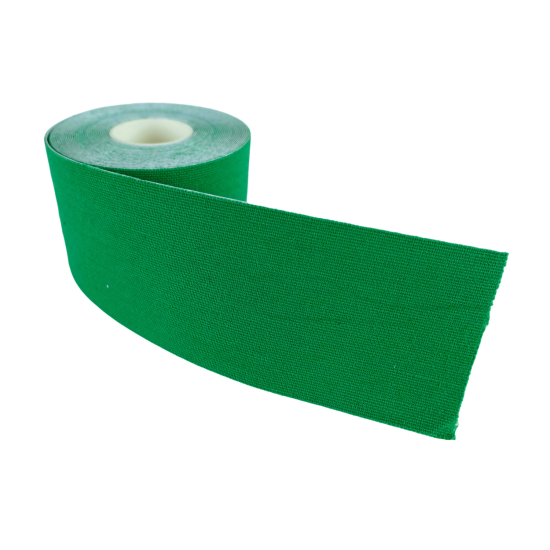 Kinezio tape 5 cm x 5 m - tmavě zelený Kinezio tape 5 cm x 5 m - tmavě zelený