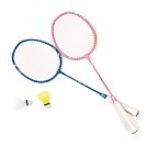 Acra badmintonový set 2 Alu rakety a 2 míčky Acra badmintonový set 2 Alu rakety a 2 míčky