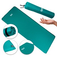 ACRAL140GRE samonafukovací komfortní karimatka zelenomodrá 4cm
