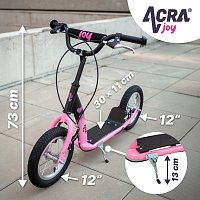 Koloběžka Acra Joy Grace 12"