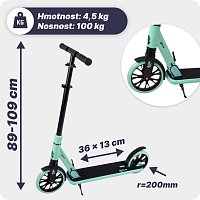 Koloběžka Acra Joy Nimble skládací