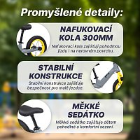 Odrážedlo Acra Joy Shark