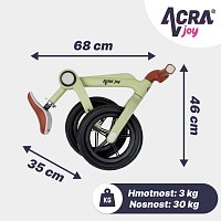 Odrážedlo Acra Joy Streeter - skládací, plastové