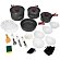 Acra C22 camping set nádobí alluminium pro 3-4 osoby