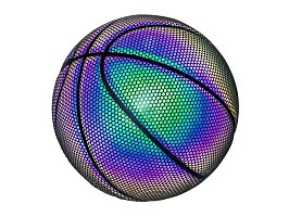 Welstar reflexní basketball míč size 7