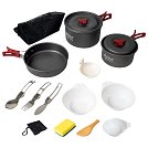 Acra C21 camping set nádobí alluminium pro 2-3 osoby