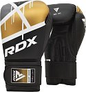RDX Boxerské rukavice F7 Ego, černo zlaté RDX Boxerské rukavice F7 Ego, černo zlaté
