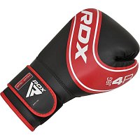 RDX Dětské boxerské rukavice 4B Robo, červeno černé, 4 oz