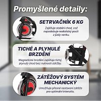 Acra Cyklotrenažer BC8723-BL