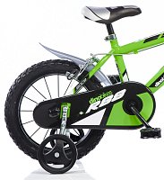 Dětské kolo Dino 14" zelené