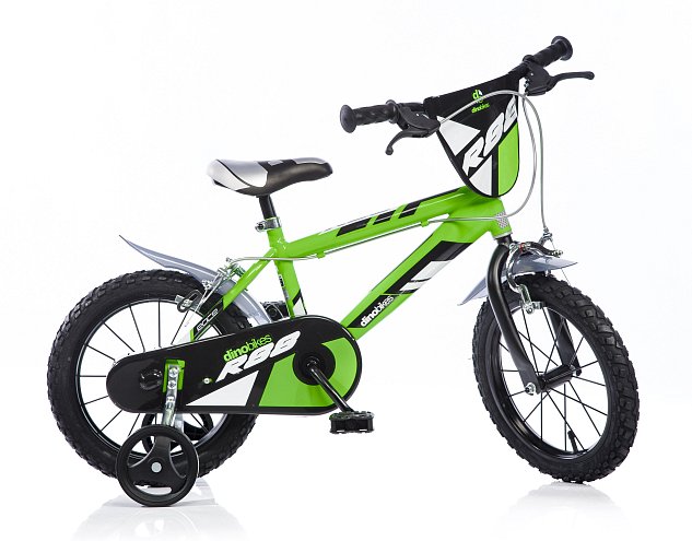 Dětské kolo Dino 14" zelené