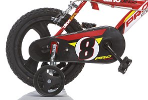 Dětské kolo Dino 163GLN červená 16"