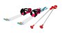 Lyže Baby Ski - 90 cm, barva bílofialová