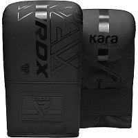 RDX Tvarovaný Angle Punch Bag boxovací pytel 3v1, rukavice, otočný řetěz, plněný, černý