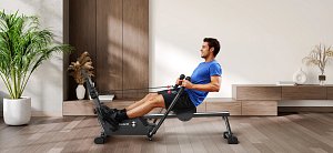 MERACH R26 Magnetický veslařský trenažér Double-Scull - 2 pádla