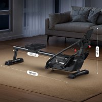 MERACH R26 Magnetický veslařský trenažér Double-Scull - 2 pádla